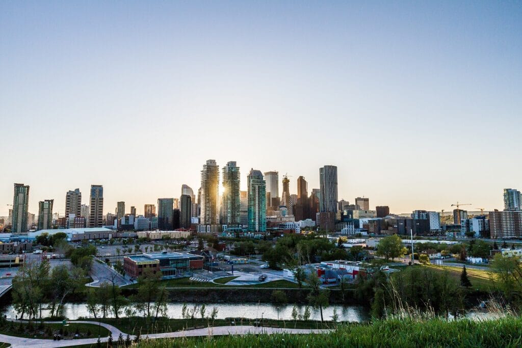 Calgary Commercial Cleaning city view