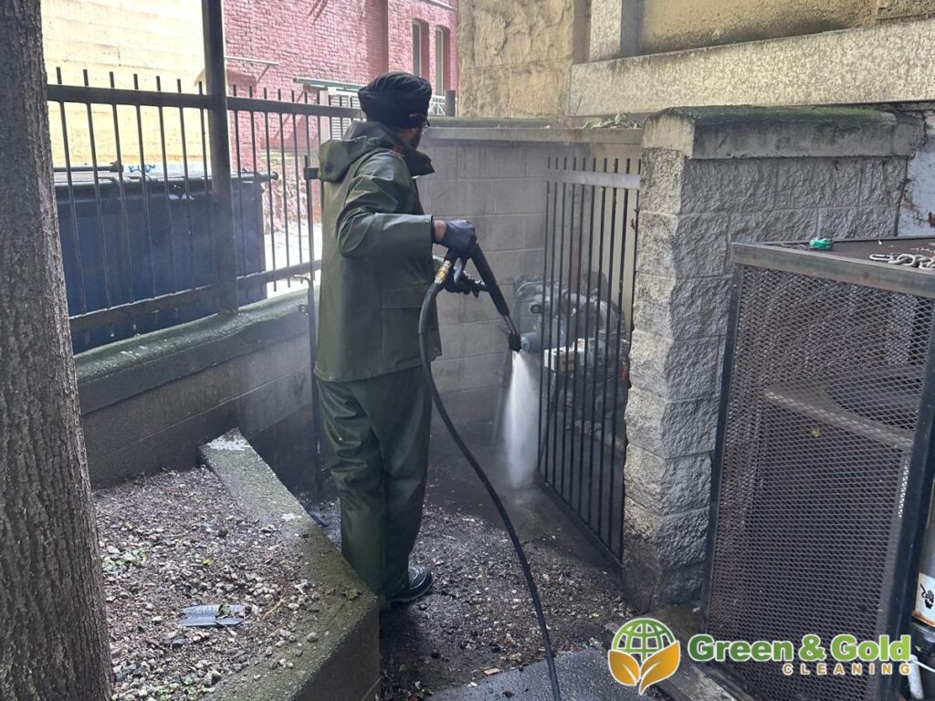 pressure washing 