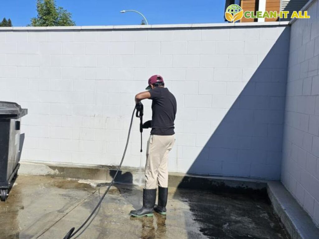 pressure washing