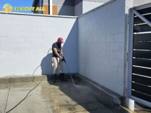 pressure washing