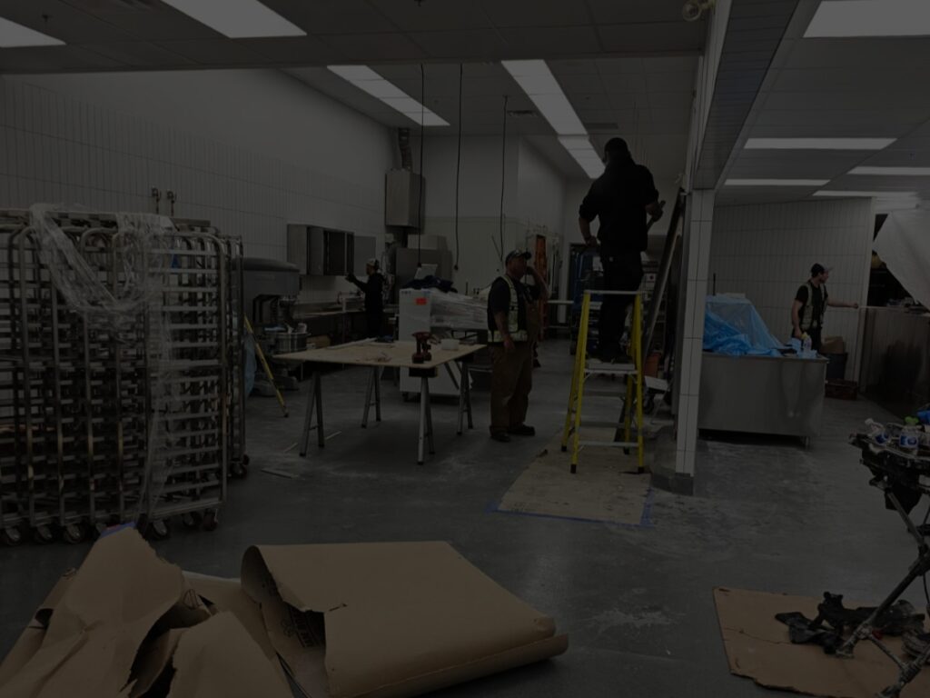 Post-construction cleaning