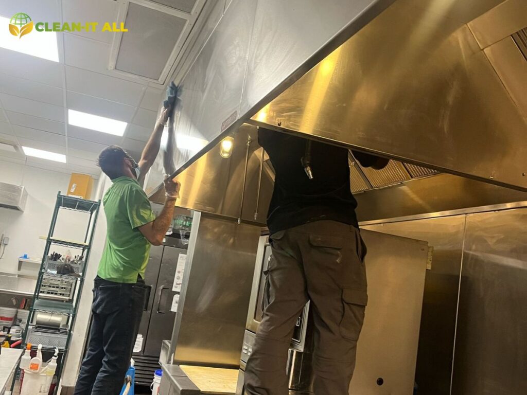 Kitchen hood cleaning in Cache Creek