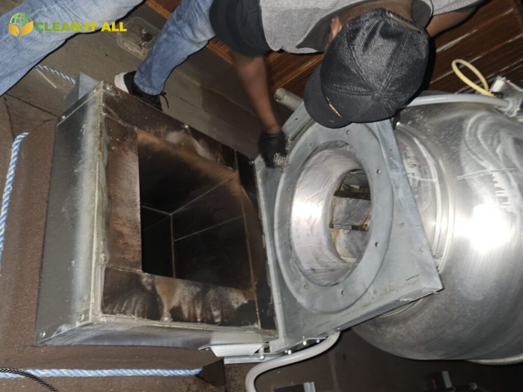 Kitchen hood cleaning in Cache Creek