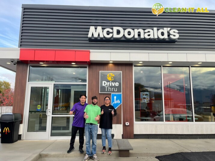 Post-Construction Cleaning at McDonald's in Okanagan